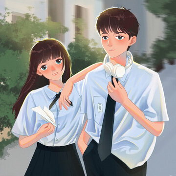 Anime Couple Images Browse 4 254 Stock Photos Vectors And Video Adobe Stock