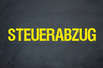 Steuerabzug