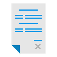 Obraz premium invalid letter icon on transparent background