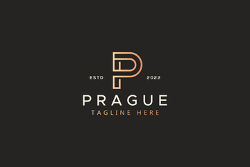 Premium Monogram Letter P Logo