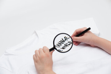 design and printing of logos on clothes