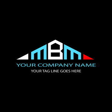 MBM letter logo creative design with vector graphic