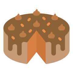 cake flat icon