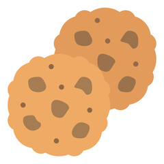 cookies flat icon