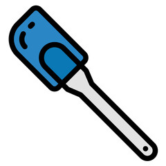 spatula line icon