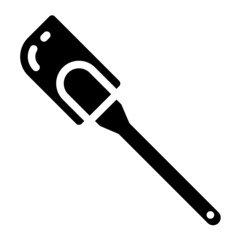 spatula glyph icon