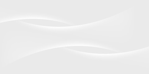 Modern white abstract background for Presentation design,Abstract gray and white wave background, use for poster, template,Smooth gray and white wave background,wave,.illustration,vector