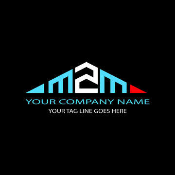 MZM letter logo creative design with vector graphic