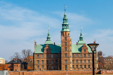 Obraz premium Rosenborg Castle in Copenhagen, Denmark