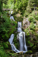 Fototapeta na wymiar Triberger Wasserfälle