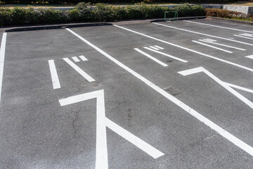 バス専用駐車場の写真。