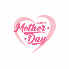 Mother's day logo icon vector