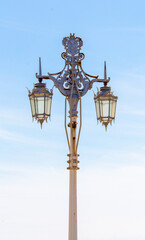 Fototapeta na wymiar vintage street lamp