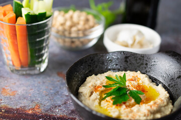 ひよこ豆のディップ、フムス © Tammyiho