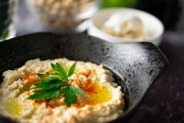 ひよこ豆のディップ、フムス