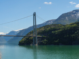 Fototapeta premium Eidfjörd in norwegen