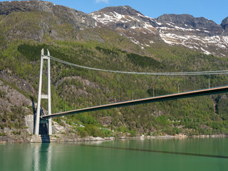 Obraz premium Eidfjörd in norwegen