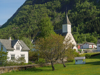 Fototapeta na wymiar Eidfjörd in norwegen