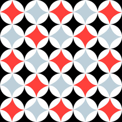 gift wrapping paper Using circle lines to play with colors and add stars to add fun to make it beautiful.