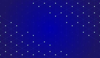 幾何学 抽象 青 ネットワーク 科学 背景
