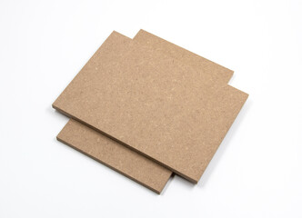 Two mdf boards, one over the other.