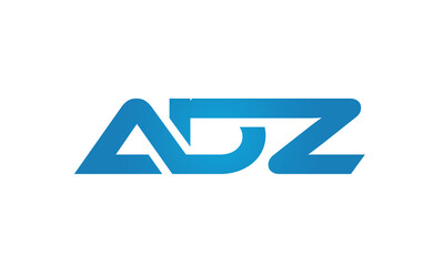 ADZ linked letters logo icon