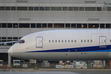 airplane in airport