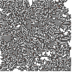 Fototapeta premium Albert-Laszlo Barabasi algorithm network visualization implementation illustration