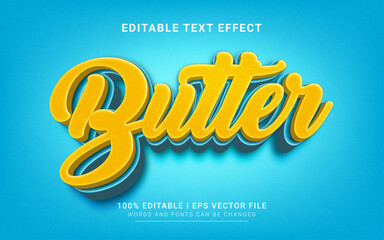butter text effect