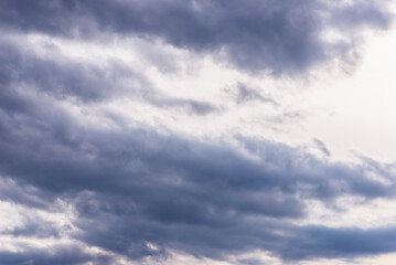 Sky and clouds as a background.