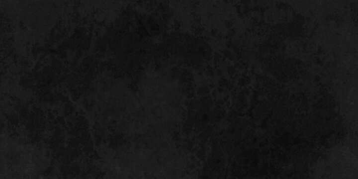 Black stone concrete texture background anthracite panorama banner texture. High resolution black Concrete and Cement background © MdLothfor