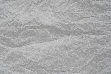 Texture of white  recycle crumpled paper, copy space for text.