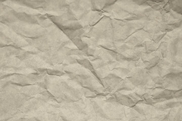 Texture of white  recycle crumpled paper, copy space for text.
