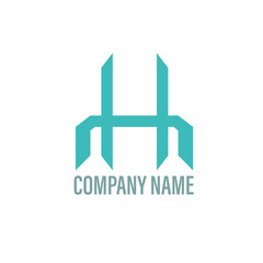 Abstract Real Estate Technology Geometric Business Logo Concept Vector. Abstract Simple Logo Template. Vector illustration.