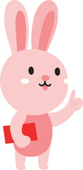 Cute rabbit cartoon