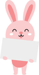 Cute rabbit cartoon
