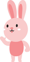 Cute rabbit cartoon