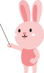 Cute rabbit cartoon