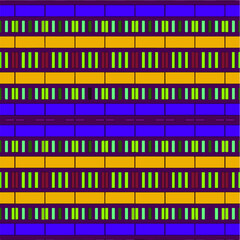 Obraz premium Seamless vector background with repeat pattern. multicolored mosaic. Perfect for fashion, textile design, cute themed fabric, on wall paper, wrapping paper, fabrics and home decor.