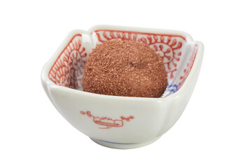Dessert delicacies in a bowl
