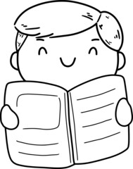 Father's Day Doodle Cute Illustration
