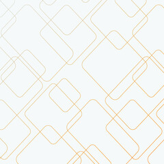 Geometric vector pattern, repeating thin linear rounded rectangle shape. Clean design for fabric wallpaper painted. Pattern is on swatches panel
