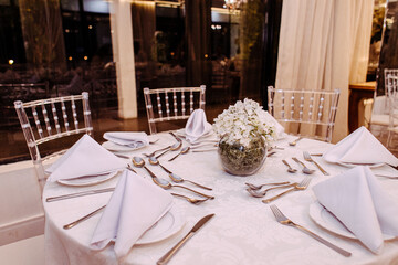 wedding table setting