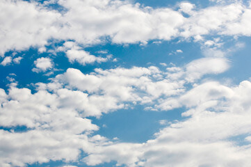 Obraz premium blue sky with clouds