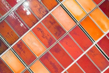 Fotobehang Rood Salt Base of Changlu Salt Farm, Hangu, Binhai New Area, Tianjin  © 大 李