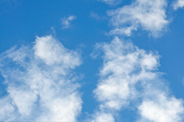 Obraz premium blue sky with clouds