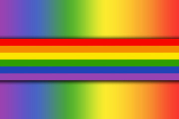 Vector illustration of LGBTQ 