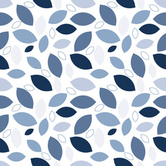 seamless pattern with leaves
