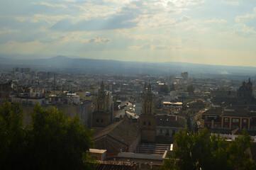 Fototapeta premium Atardecer Granada