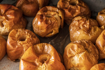 baked apples, Majorca, Balearic Islands, Spain